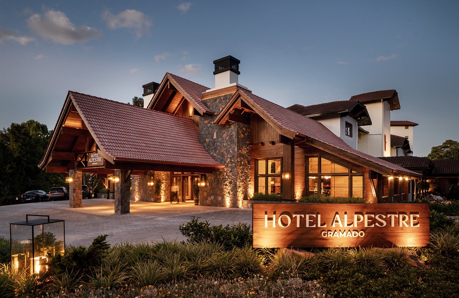 Hotel Alpestre, em Gramado, fecha os sete meses de 2023 com crescimento de 25,22%.