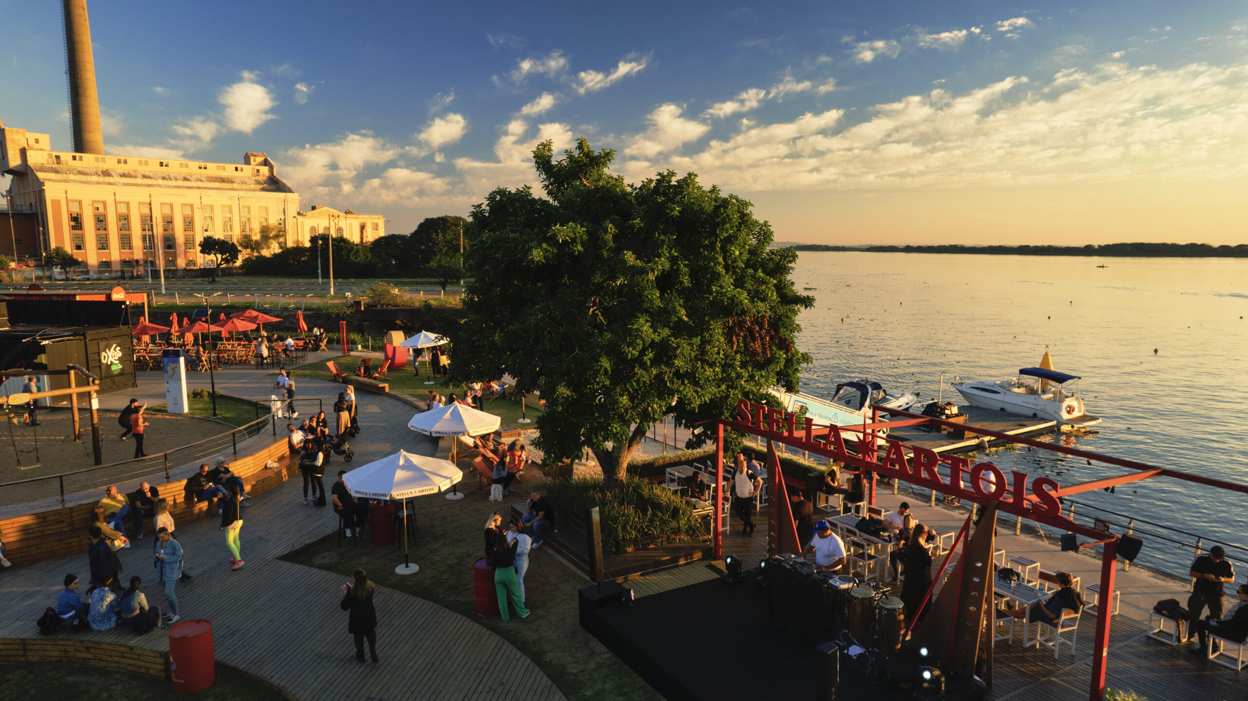 Cais Embarcadero é ponto de coleta pelo Vale do Taquari