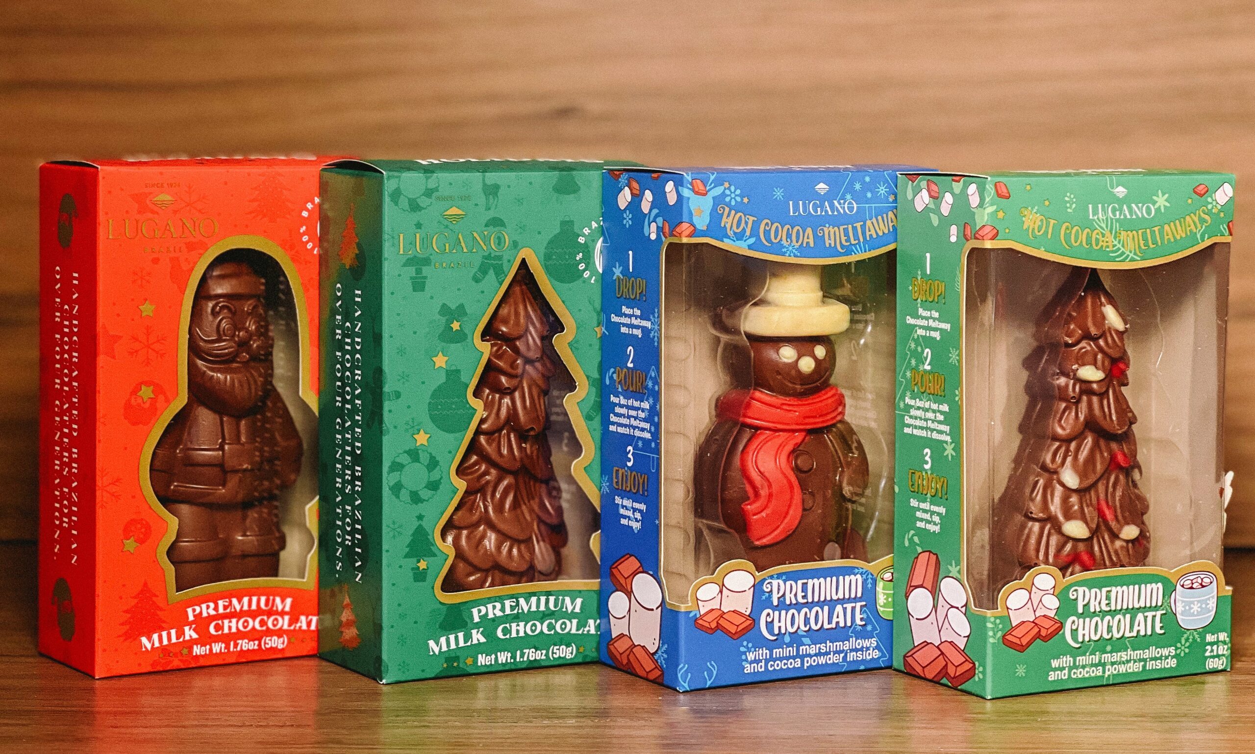 Lugano expande mais uma vez fronteiras além-mar ao exportar 7 toneladas de chocolates para os Estados Unidos