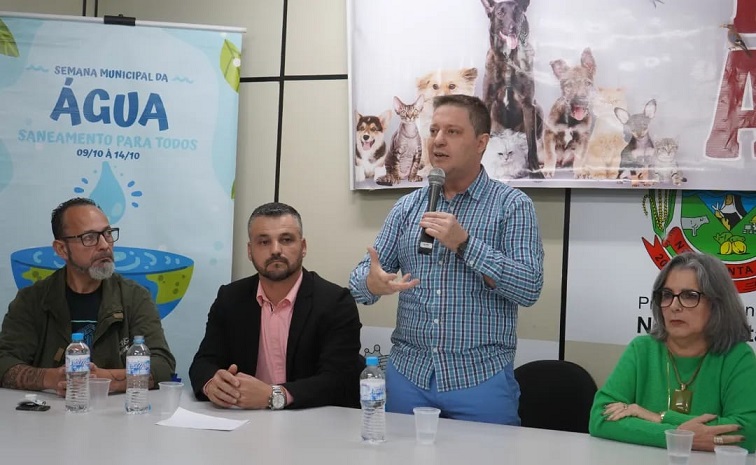 Prefeitura Nova Santa Rita inicia as atividades para a Semana da Água 2023