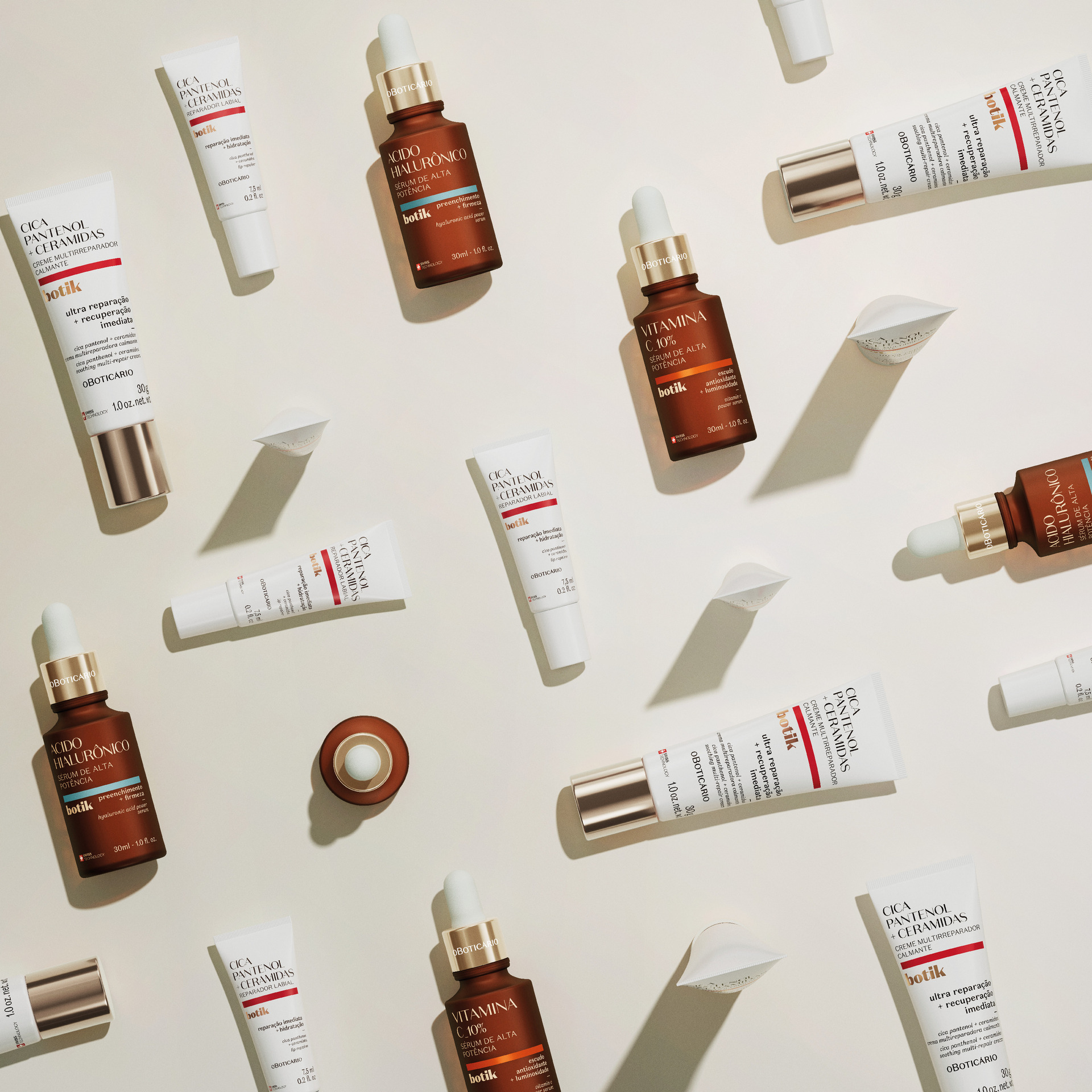 Com resultados percebidos em 1 minuto, Boticário apresenta nova  linha Botik Cica Pantenol + Ceramidas para recuperação profunda da pele