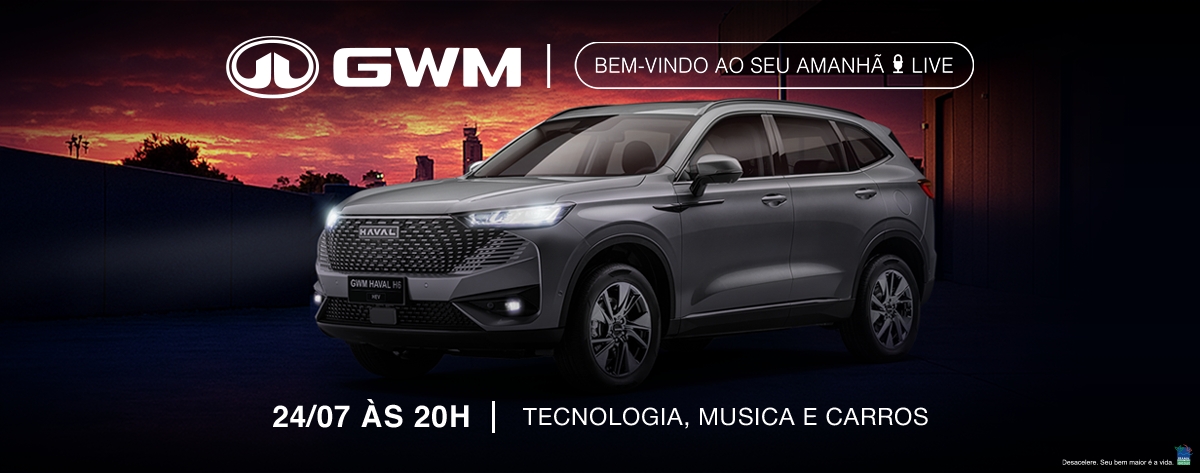 Bamaq Automóveis convida para live ‘Bem-vindo ao Amanhã’ da GWM Brasil